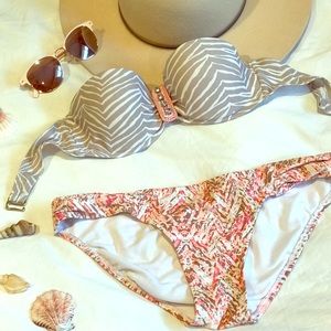 Two piece bathing suit